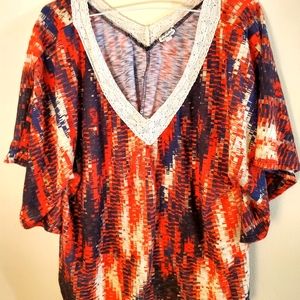 3/$15 *** Multi-Colored Top